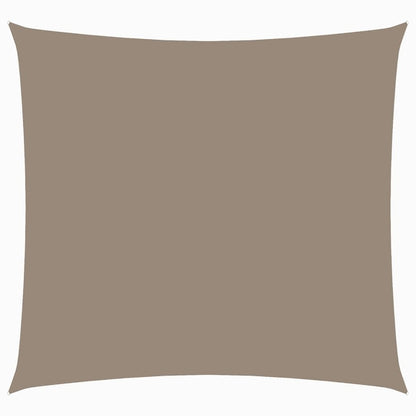Vidaxl Toldo De Vela Cuadrado Tela Oxford Gris Taupe 4,5x4,5 M_0