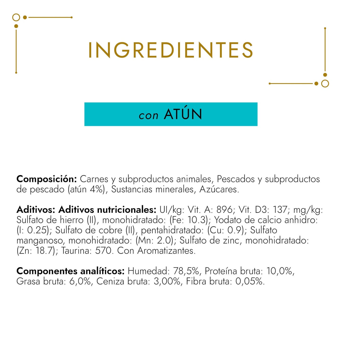 GOURMET GOLD Fondant Atún Comida húmeda  85 g