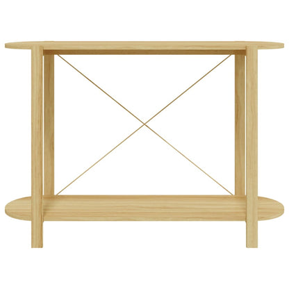 Mesa Consola De Madera Contrachapada 110x38x75 Cm_3