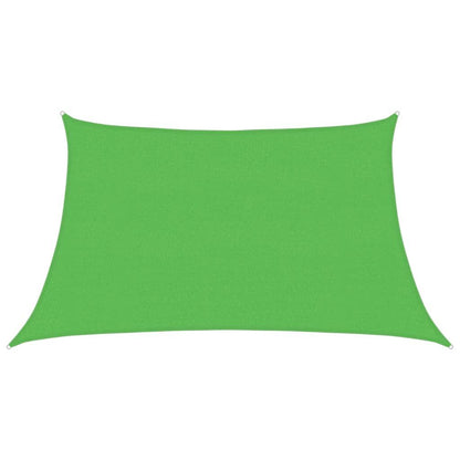 Vidaxl Toldo De Vela Hdpe Verde Claro 160 G/m² 3/4x2 M_0