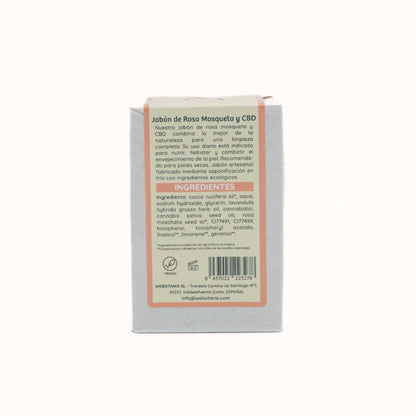 WeBotanix Jabón sólido CBD Bio 100 g CBD y Aloe Vera