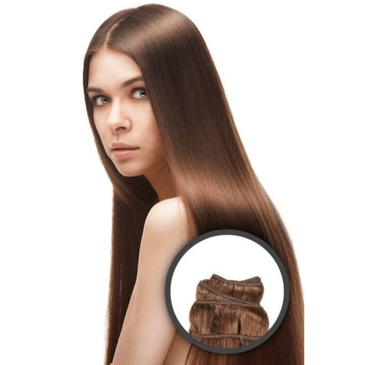 Allure Extensiones Cabello Natural 50g 2 Uds. Clips Nº130_0