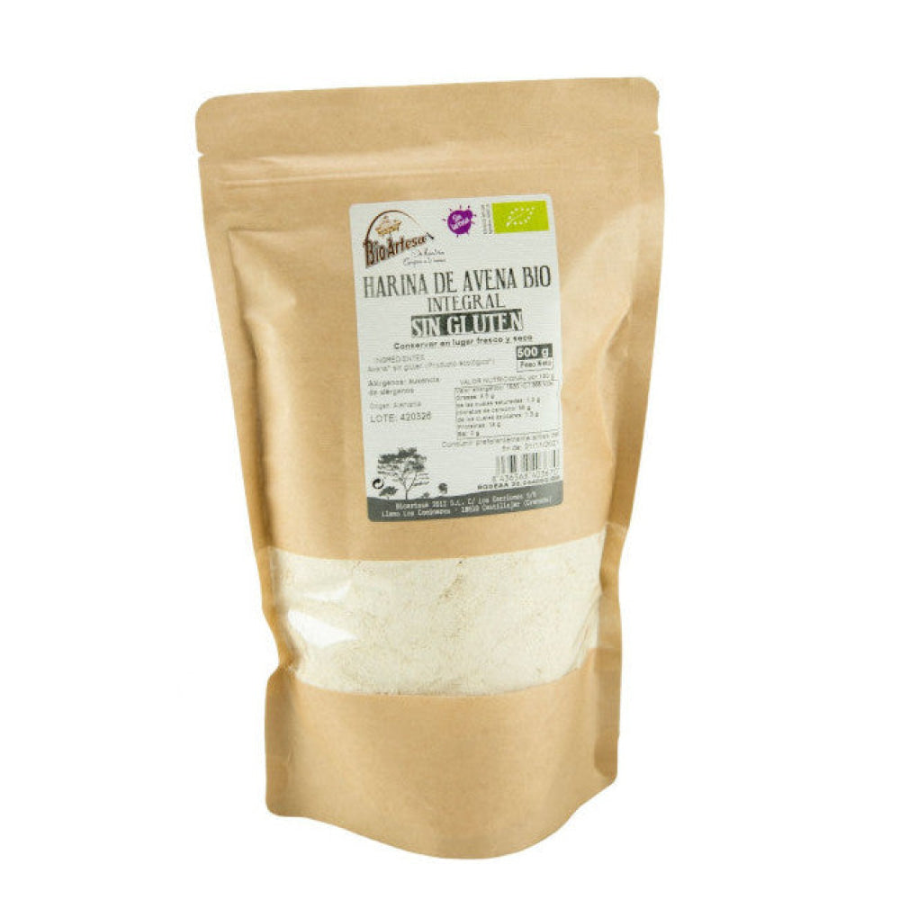 Harina De Avena Bio Sin Gluten 500 Gr_0
