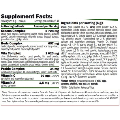 Greenday Greens & Reds + 250 Gr