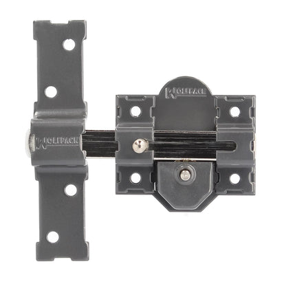 Cerrojo B-7 Llave Y Pulsador Pasador De 143mm Cilindro De Pera De 50mm_0