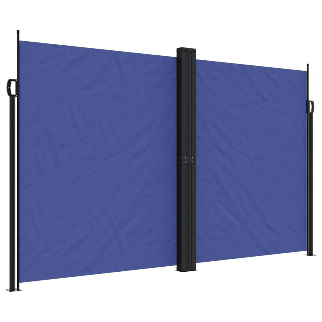 Vidaxl Toldo Lateral Retráctil Azul 200x1200 Cm_0
