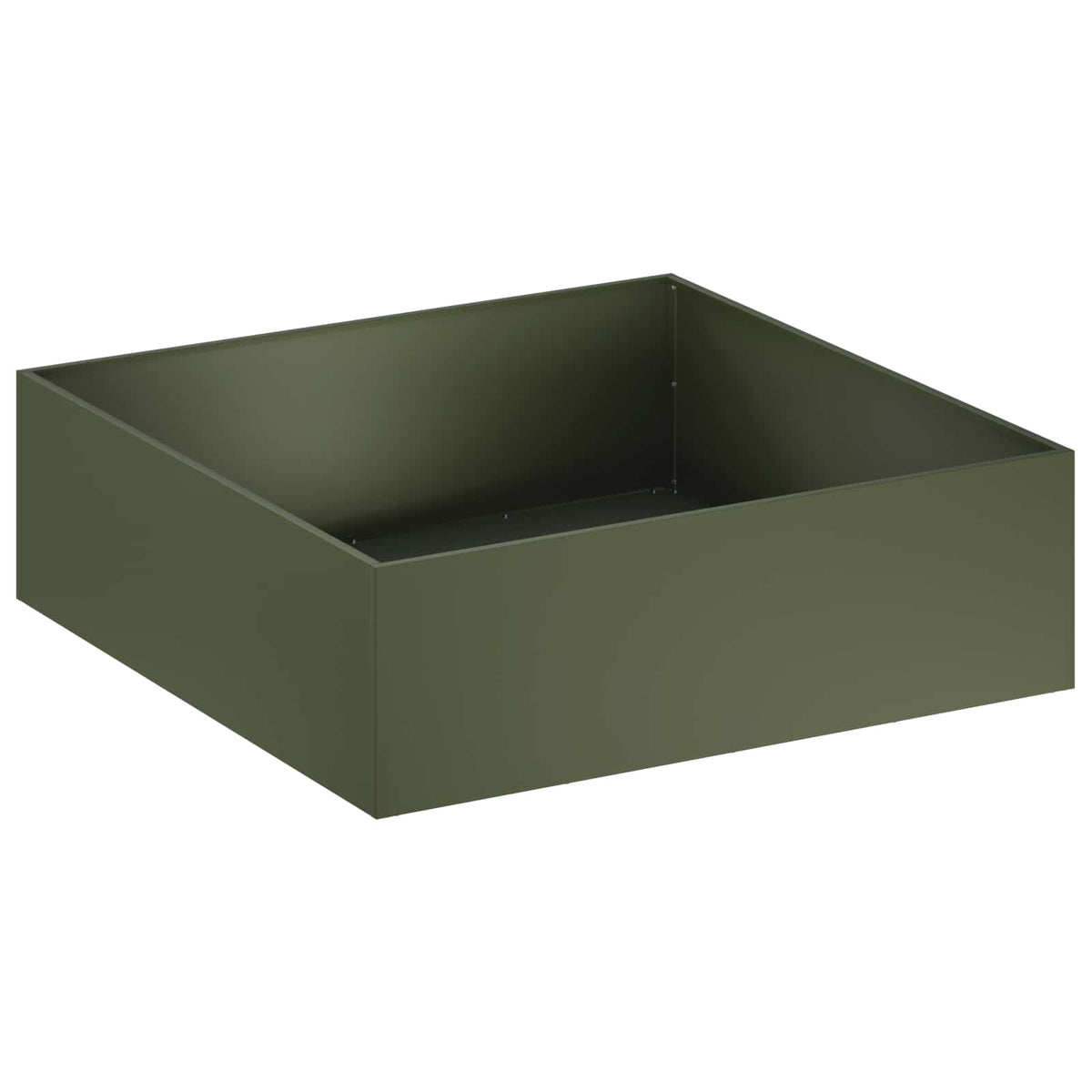 Macetero De Jardín 2 Uds. Verde Oliva 80 X 80 X 30 Cm_2