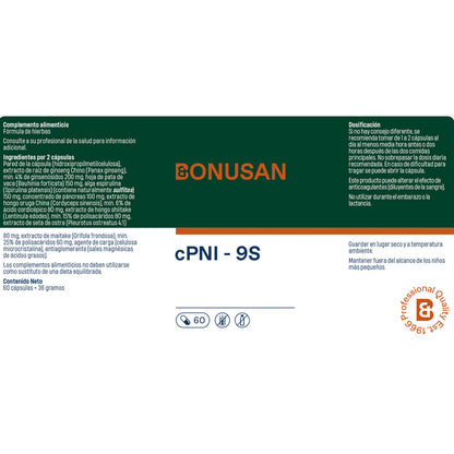 Bonusan cPNI – 9S 60 cápsulas