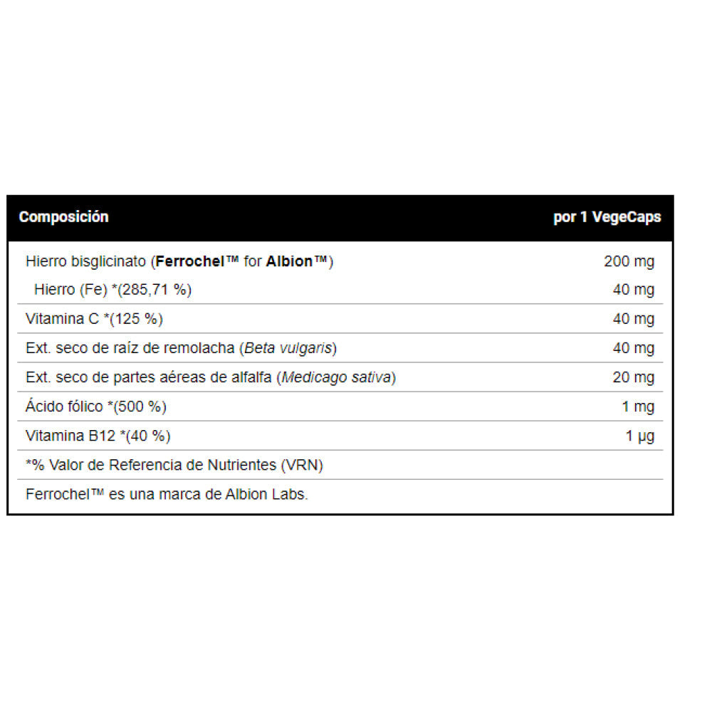Hierro Complex 60 Caps