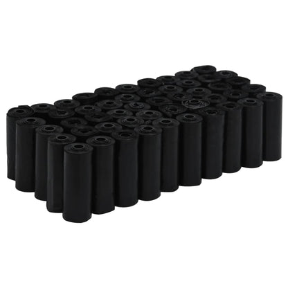 Vidaxl Bolsas Para Cacas De Perro 750 Uds Pe Negro 30x20 Cm_0