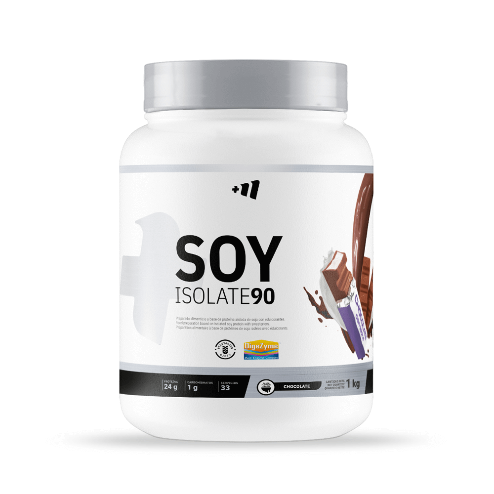 Soy Isolate90 (proteína Aislada De Soja) - 1kg - Chocolate - Proteina Soja - Masmusculo_0