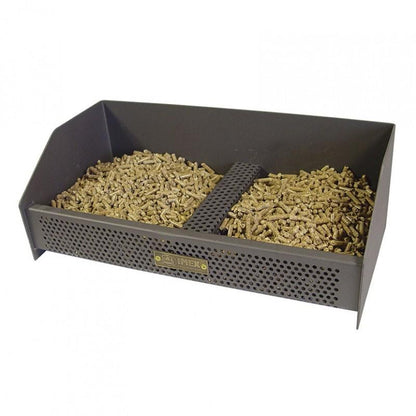 Cesta quemador de pellets doble  49x25x17 Imex El Zorro