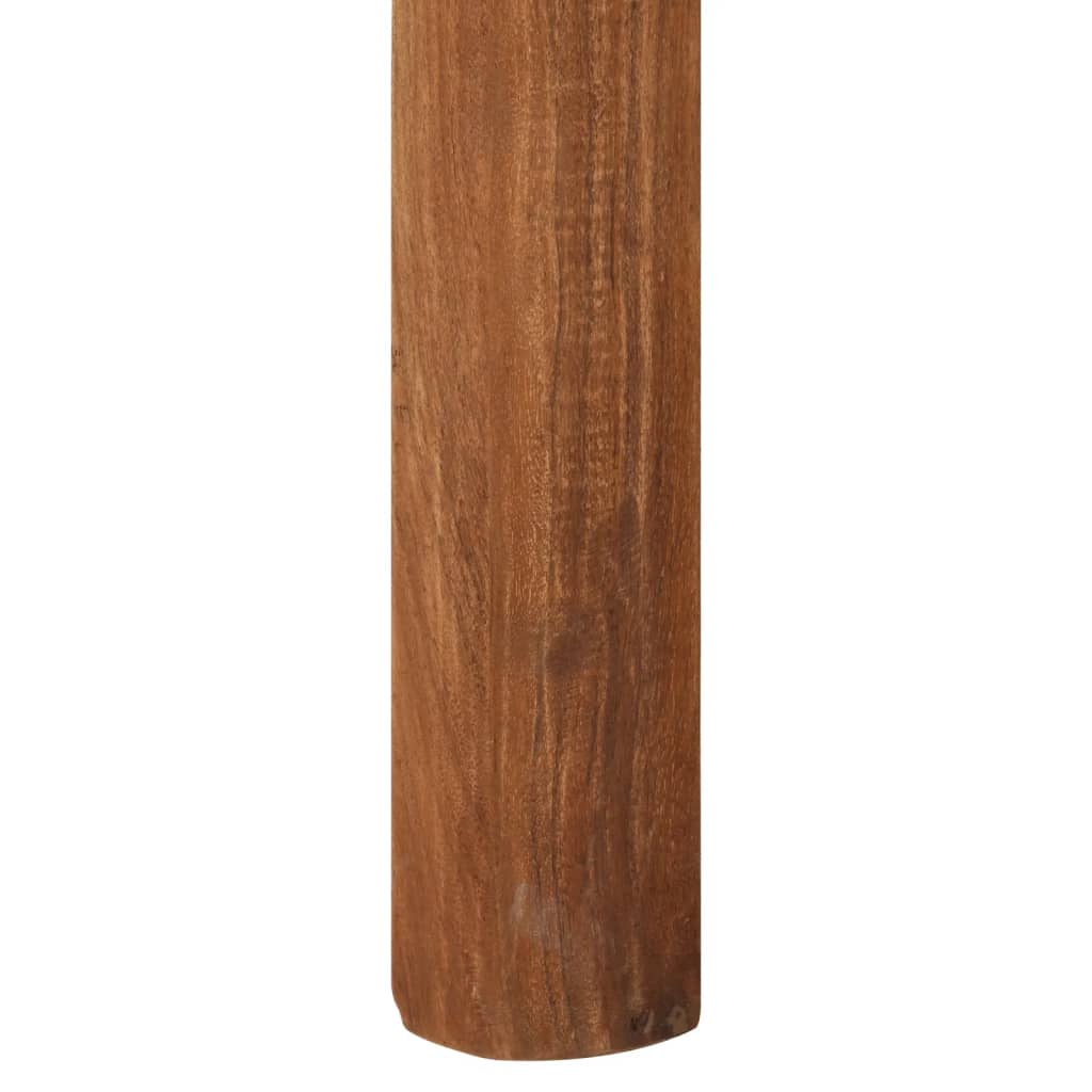Mesa Alta Cocina Madera Acacia Acabado Miel 110x55x106 Cm_4