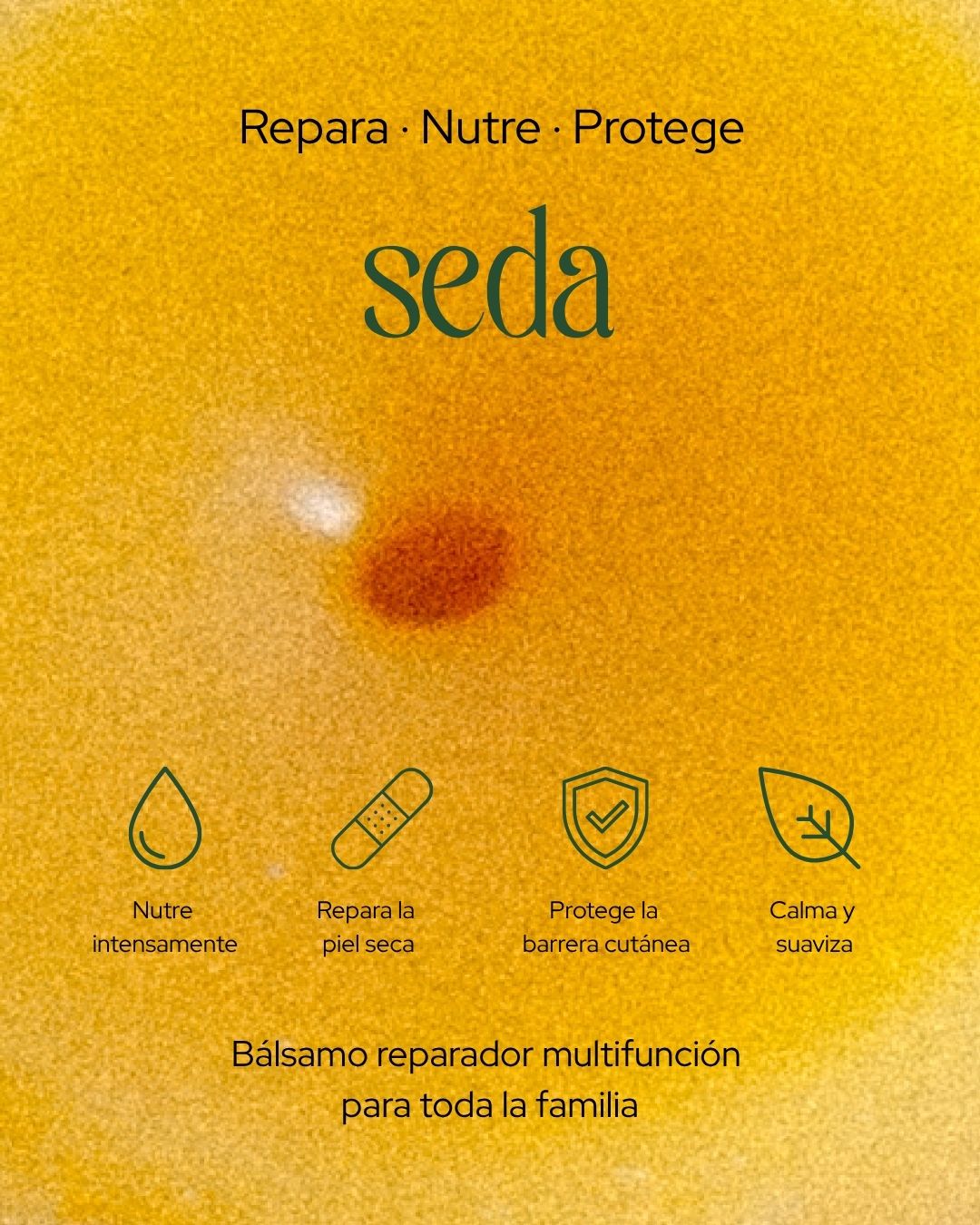 Bálsamo reparador multifunción Caléndula y Karité, labios secos, codos, talones y piel seca e irritada | SEDA 10 ml_1