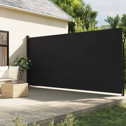 Vidaxl Toldo Lateral Retráctil Negro 220x500 Cm_1