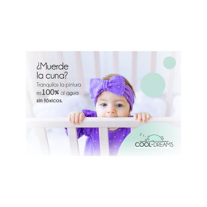 Cuna Colecho Convertible En Cama Nuru. Incluye El Kit De Barandillas Nature Para Convertirla En Cama_5