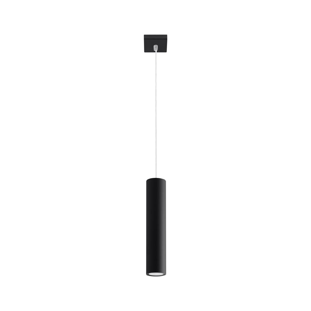 Lámpara De Techo Lagos 1 Negro, Gu10_0