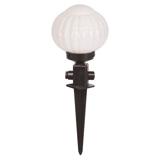 Aplique De Pared Para Exterior, Abs , Negro, 25x25x50, Casquillo E 27 Max 60 W_0