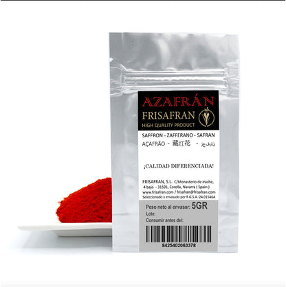 Azafrán En Polvo - Calidad Y Sabor | Frisafran 5 G_1