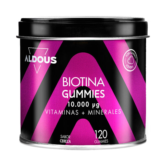 Gominolas de Biotina Aldous 120 gummies