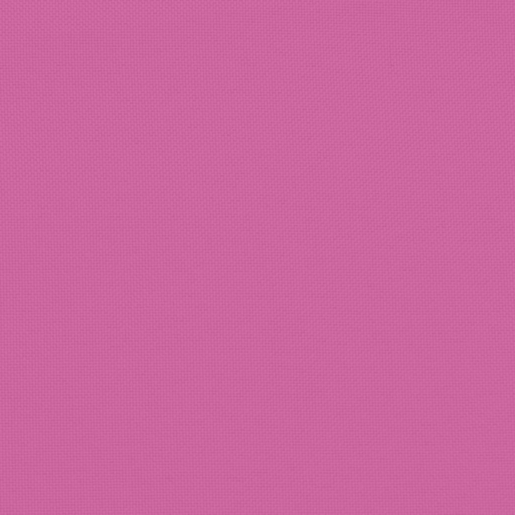 Vidaxl Cojín De Banco De Jardín Tela Oxford Rosa 180x50x7 Cm_5