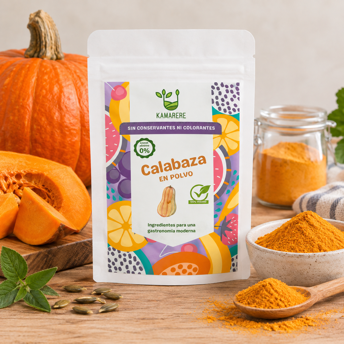 Calabaza en polvo Kamarere 50g_2