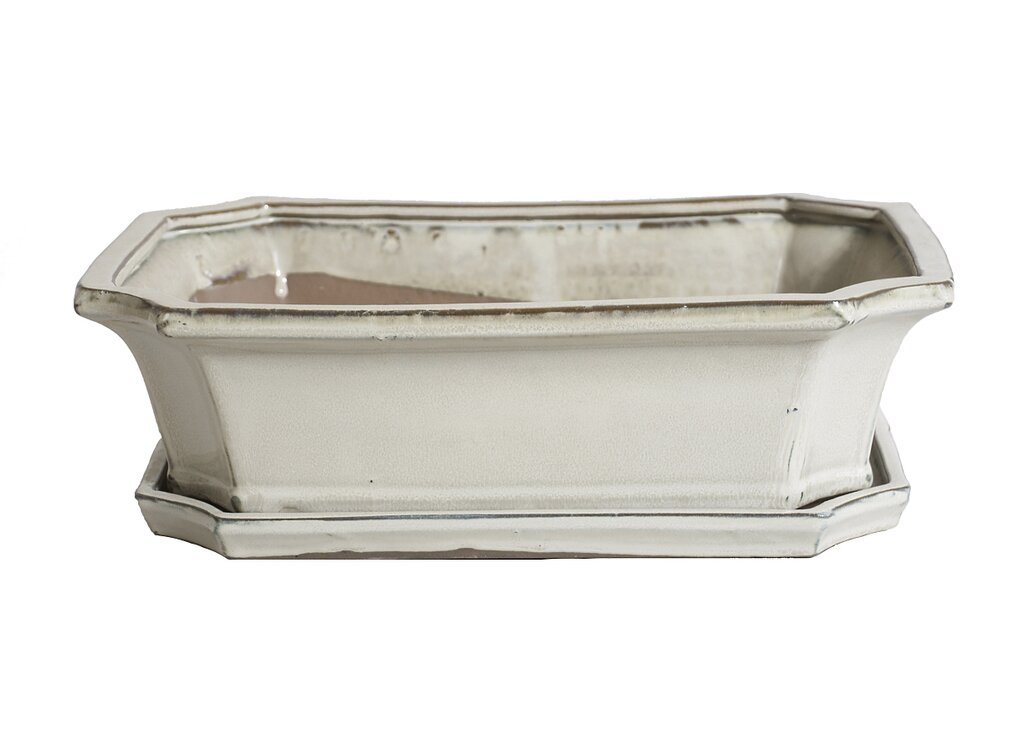 Tiesto Rectangular Crema 29x23x10cm