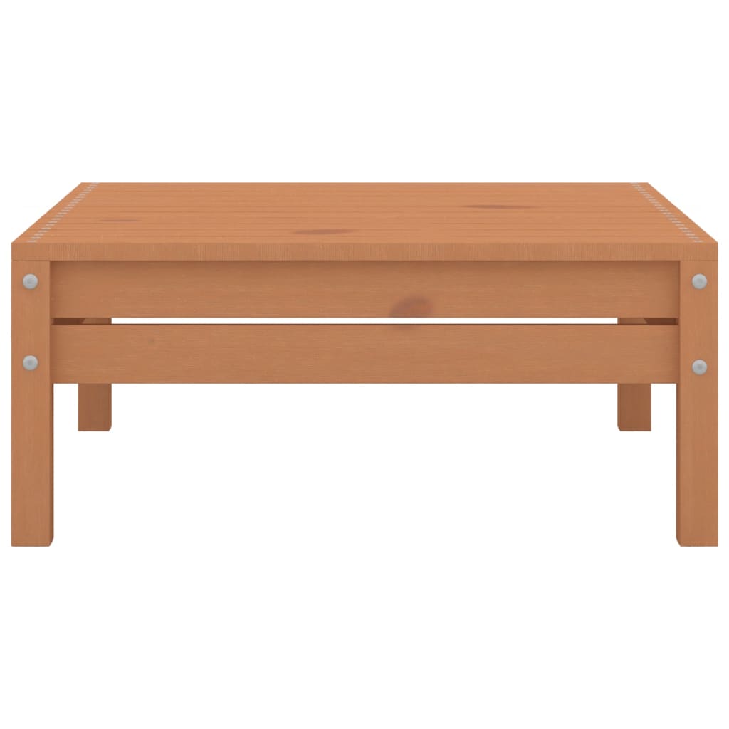 Juego Muebles De Jardín 5 Pzas Madera Maciza Pino Marrón Miel / Vetonek_3