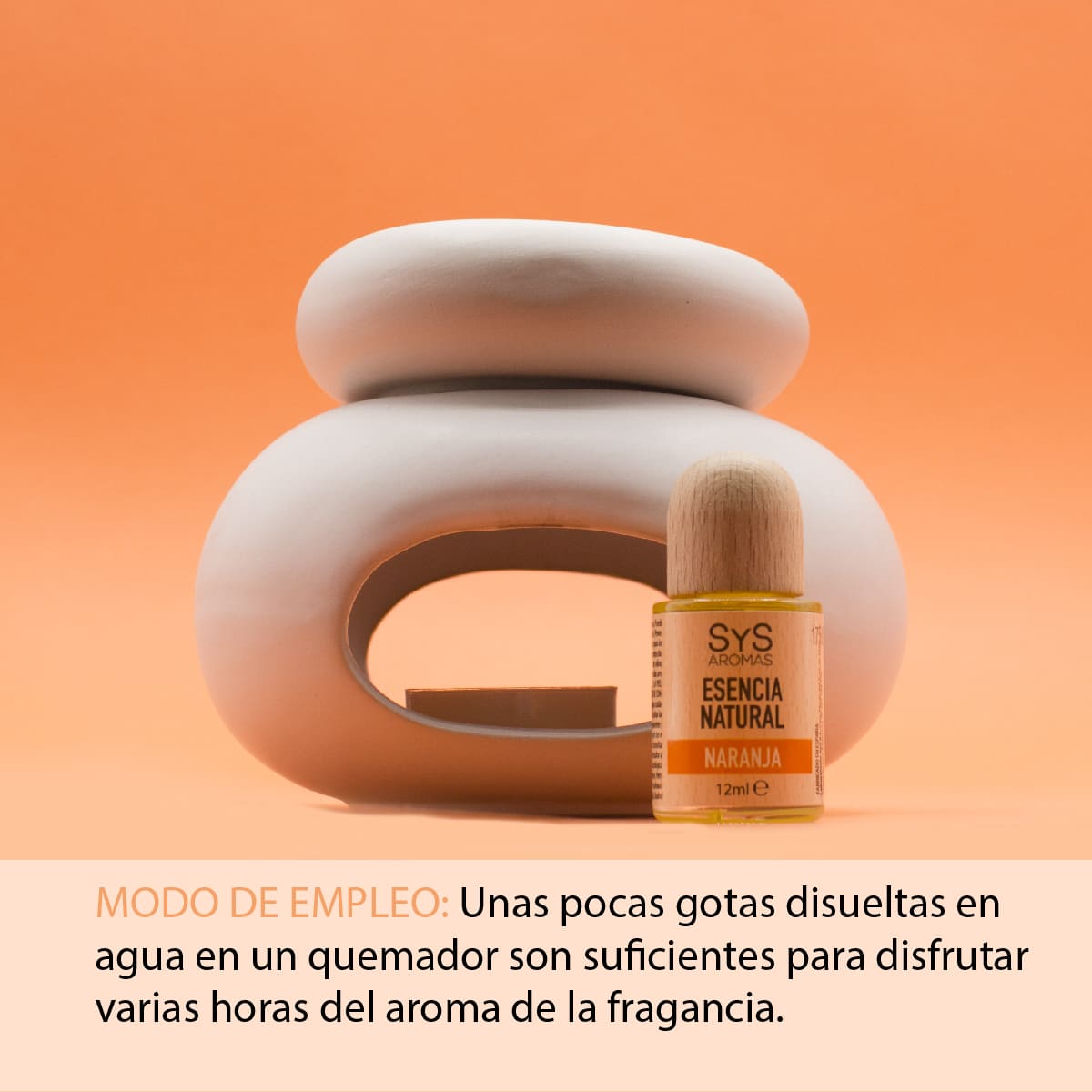 Esencia Natural Naranja 12 ml SYS Aromas | Aroma Cítrico Energizante | Difusores y Aromaterapia_1