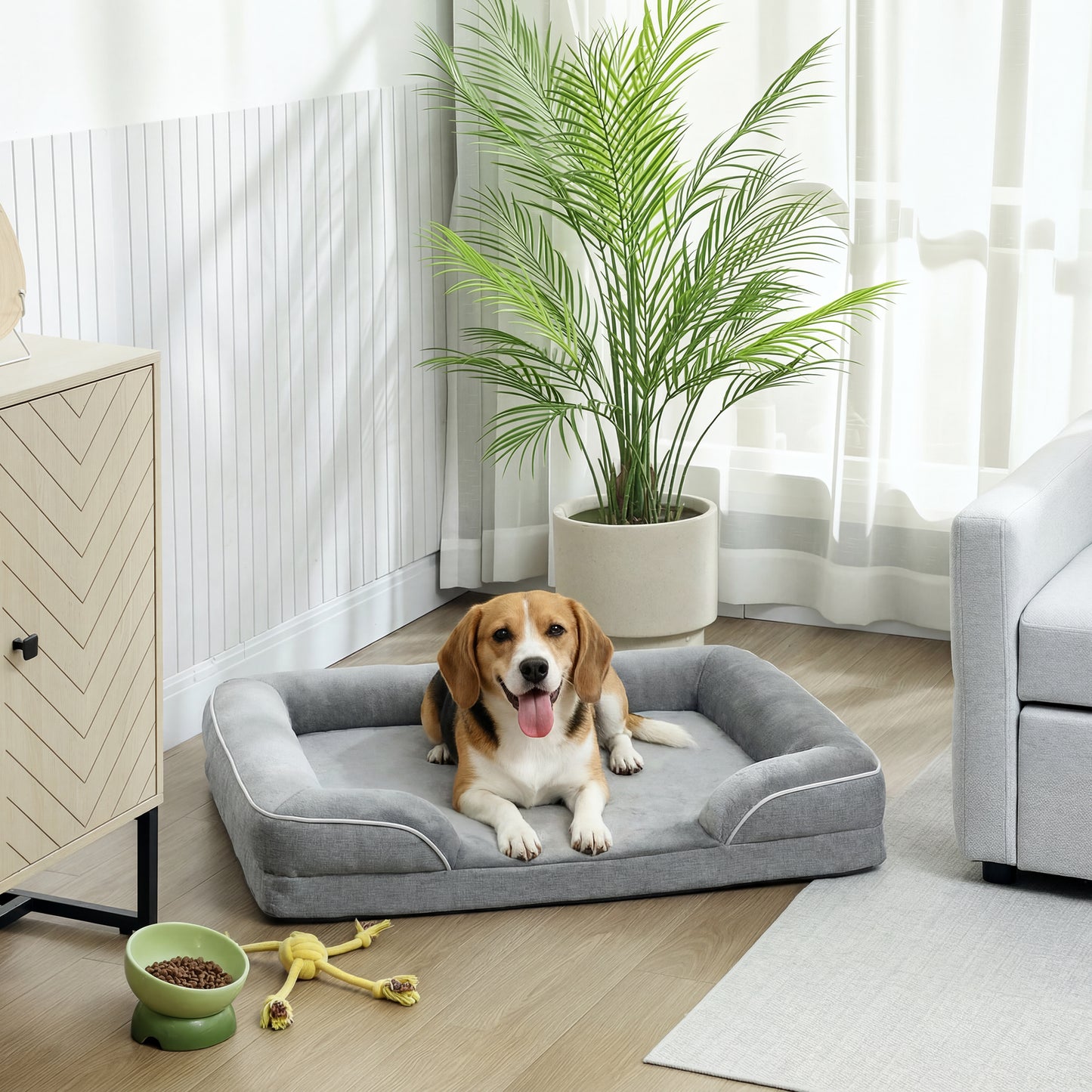 Pawhut Cama Para Perros Medianos_1