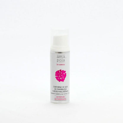 Contorno de ojos frambuesa hialurónico Amapola Biocosmetics