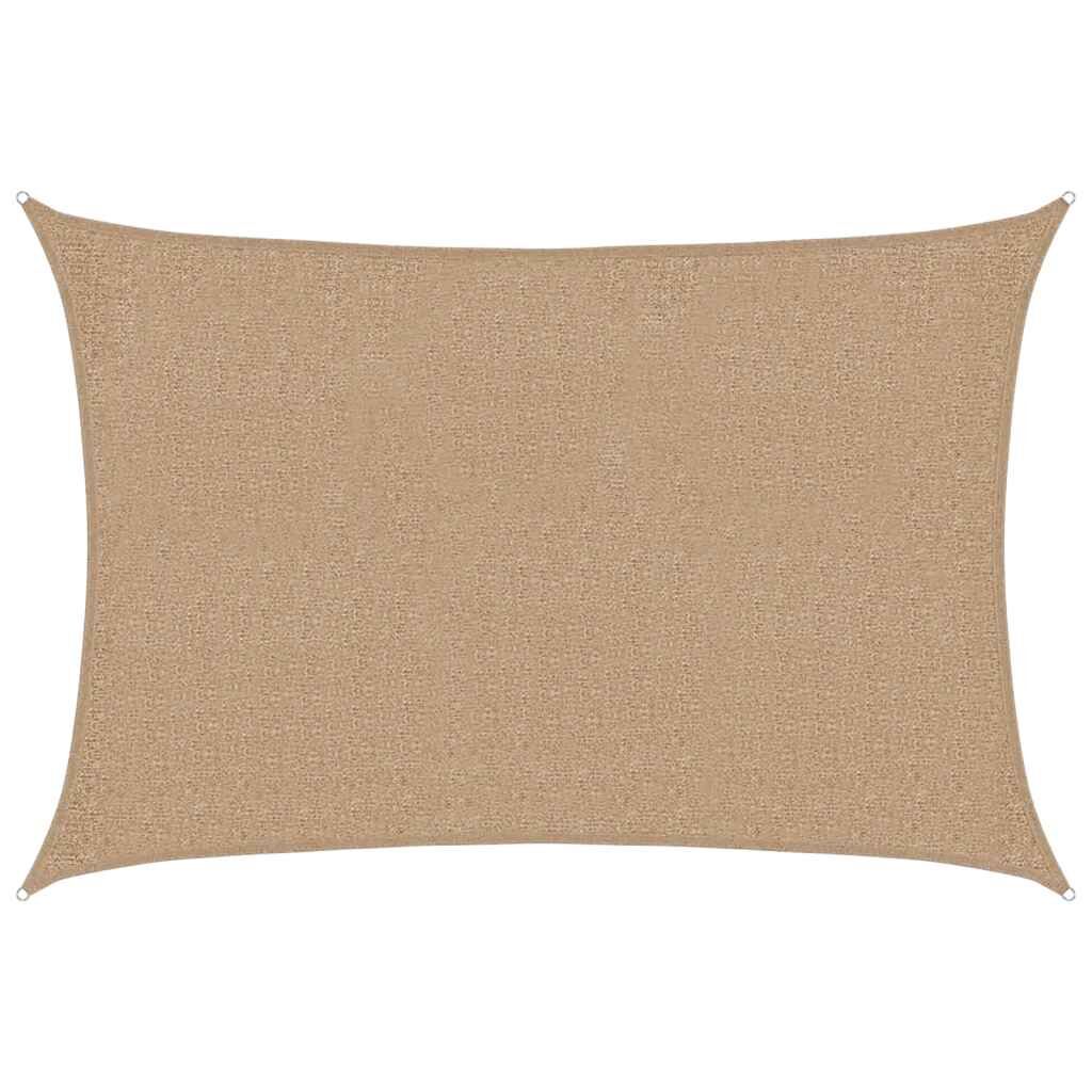 Vidaxl Toldo De Vela Gris Taupe Hdpe 160 G/m² 2x2,5 M_0