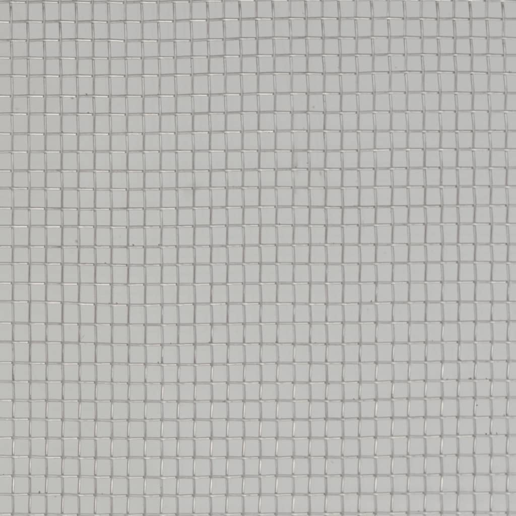 Malla Mosquitera De Acero Inoxidable Plateada 150x500 Cm / Vetonek_3