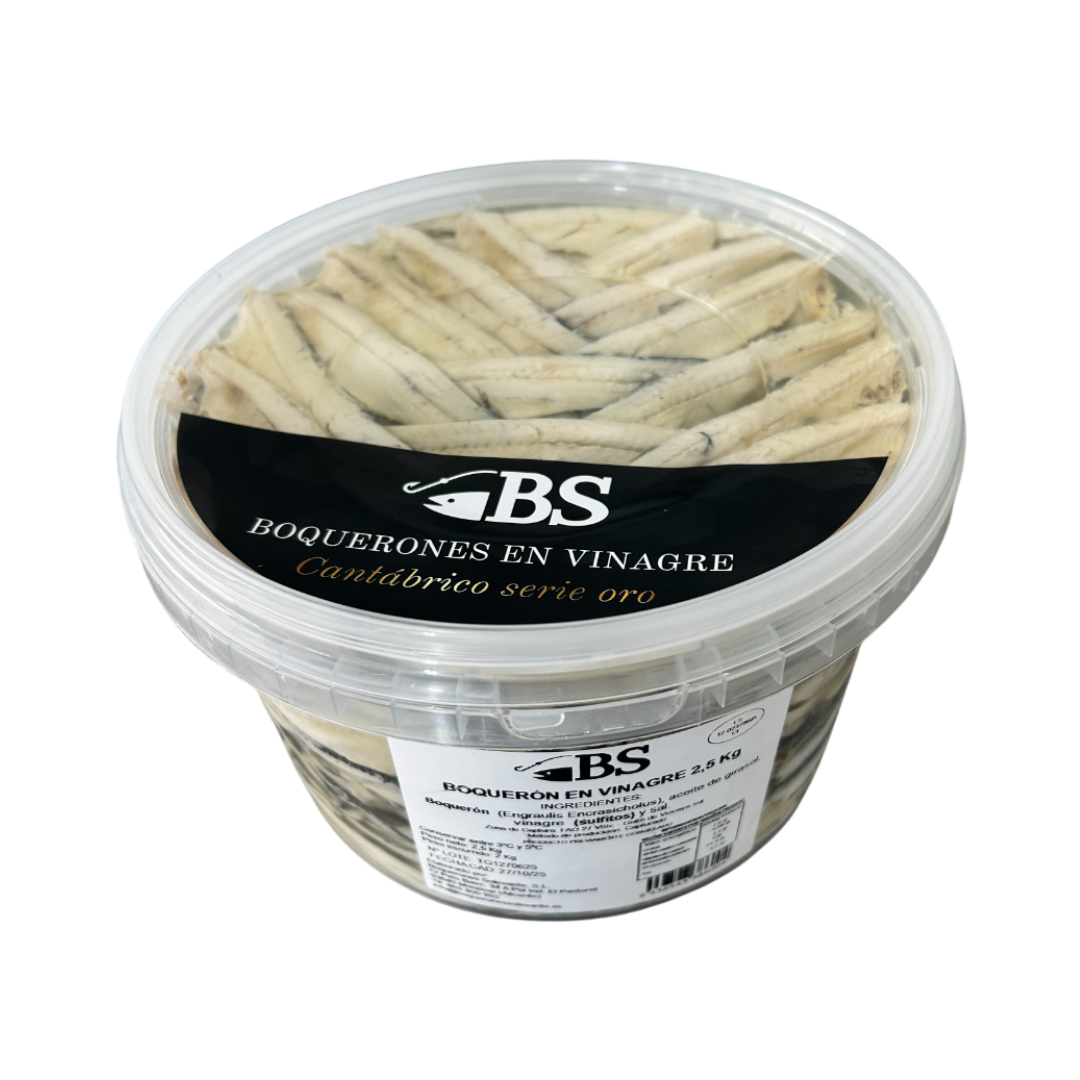 Boquerón En Vinagre Del Mar Cantábrico 2,5kg