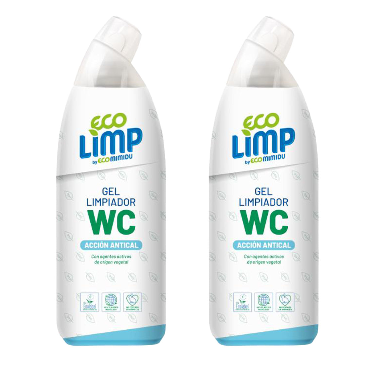 Pack 2x Gel Limpiador WC Eco Mimidu 750ml