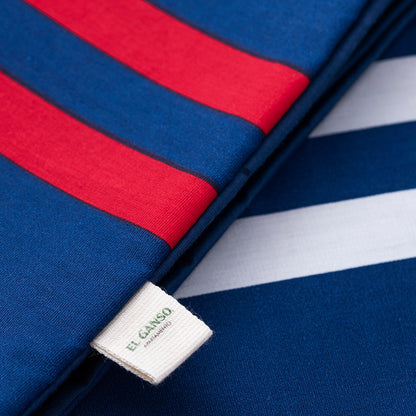 Juego De 4pzs King Azul Marino 100% Algodón 180tc. El Lujo Que Tu Cama Merece.