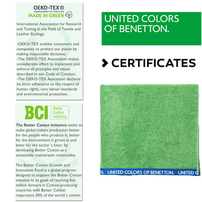 Toalla De Playa 90x160cm 380gsm 100% Algodón Velour Verde Rainbow