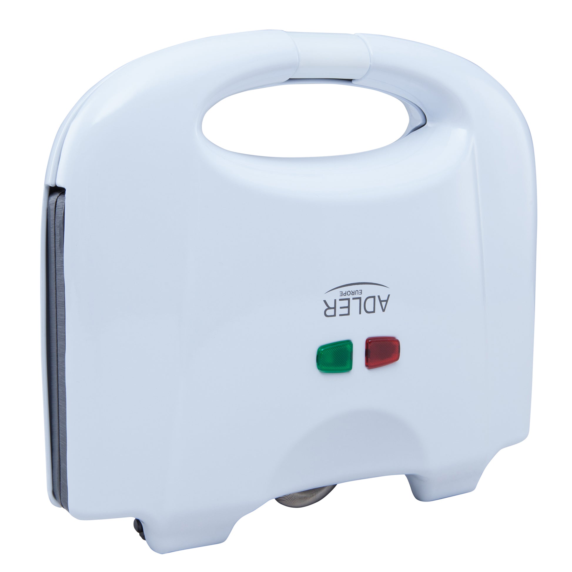 Gofrera Eléctrica, 2 Gofres Belgas Gruesos, Antiadherente, Temperatura Automática, Tacto Frío Adler Ad311 Blanco