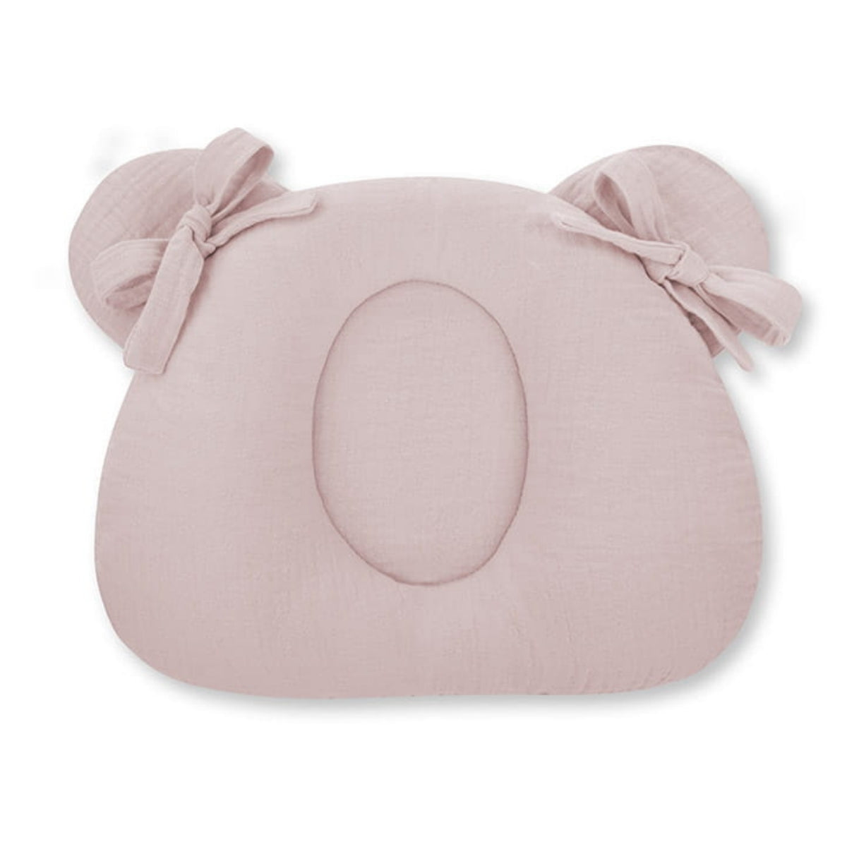 Almohada Cojin Plagiocefalia Bebés Muselina Rose_0