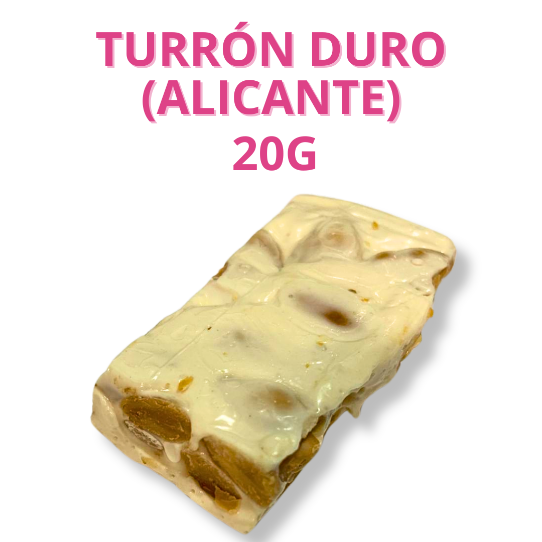 Porciones Surtidas De Turrón Blando (jijona) Y Duro (alicante) Artesano, Caja De 3 Kg_1