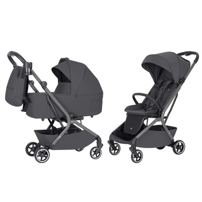 Carrello Carrito De Bebé Magia Dúo 2 En 1 Elm Grey_0