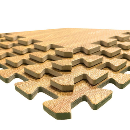 Tatami Puzzle 1cm 60x60cm – Pack 4 Uds (t60-4) Parquet Marrón_2