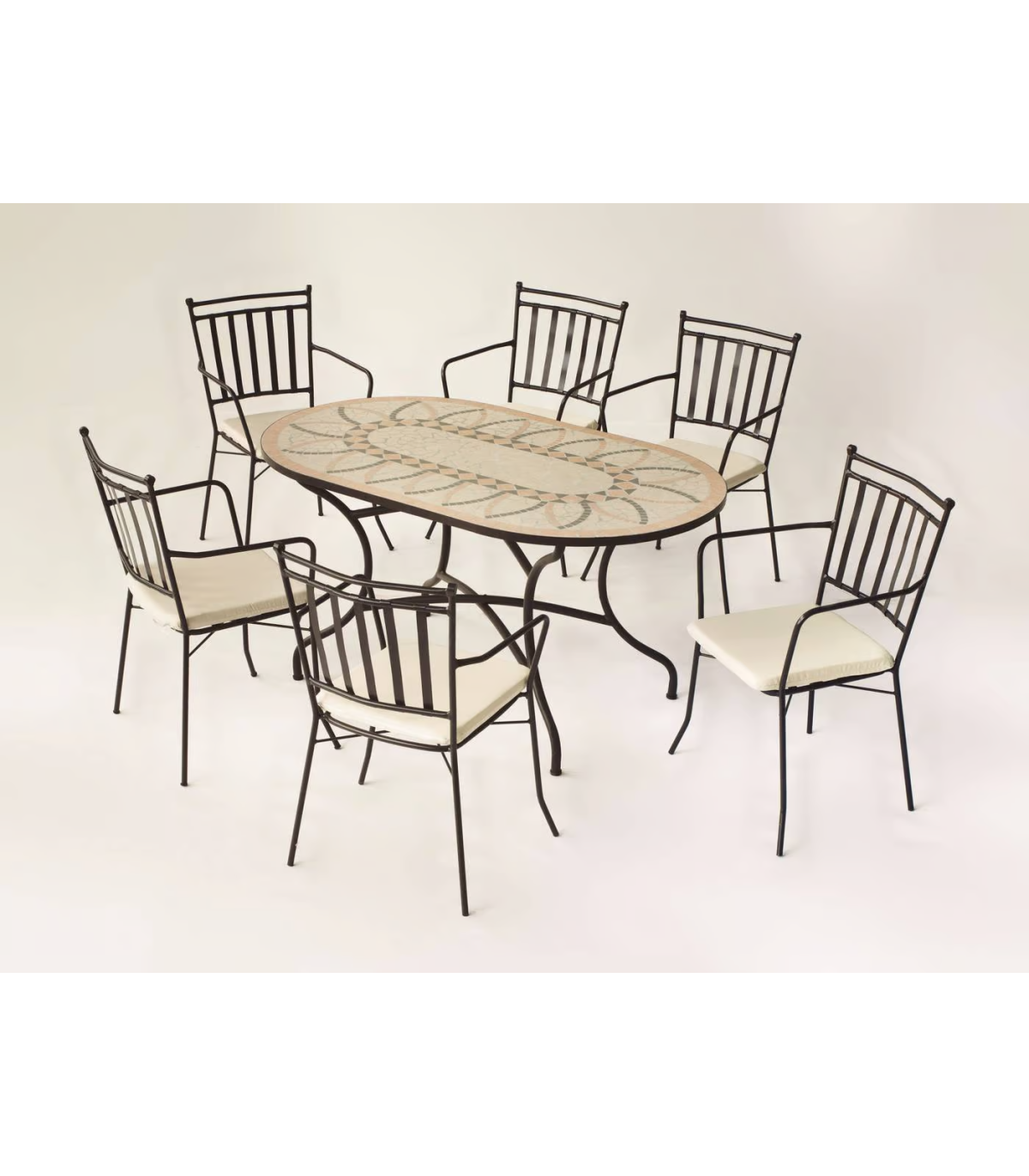 Pack De 2 Sillones Acero Shifa-3br Negro Apilable Con Cojín 90 Cm(alto) 54 Cm(ancho)54 Cm_2