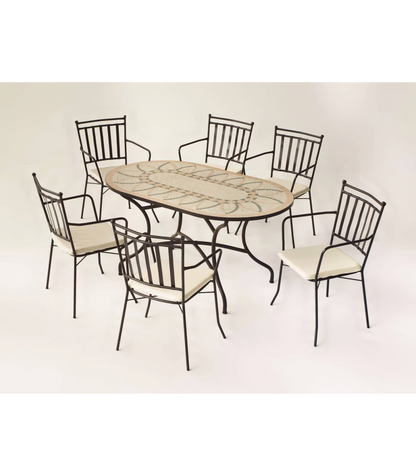 Pack De 2 Sillones Acero Shifa-3br Negro Apilable Con Cojín 90 Cm(alto) 54 Cm(ancho)54 Cm_2