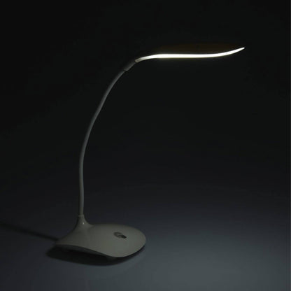 Well Home Lampara De Mesa Usb Color Blanco H.44cm_4