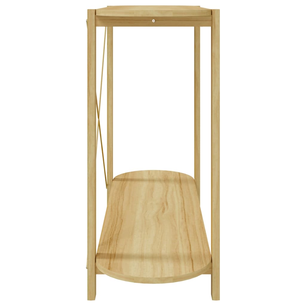 Mesa Consola De Madera Contrachapada 110x38x75 Cm_4