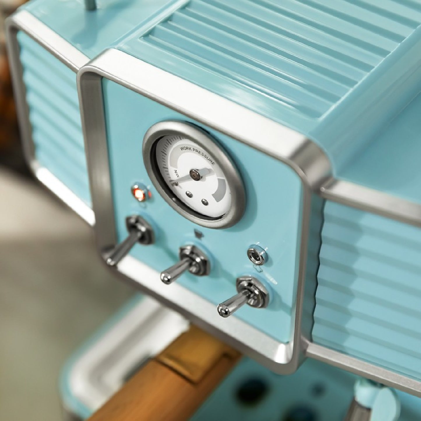 Cecotec Cafetera Express Power Espresso 20 Tradizionale Light Blue_4
