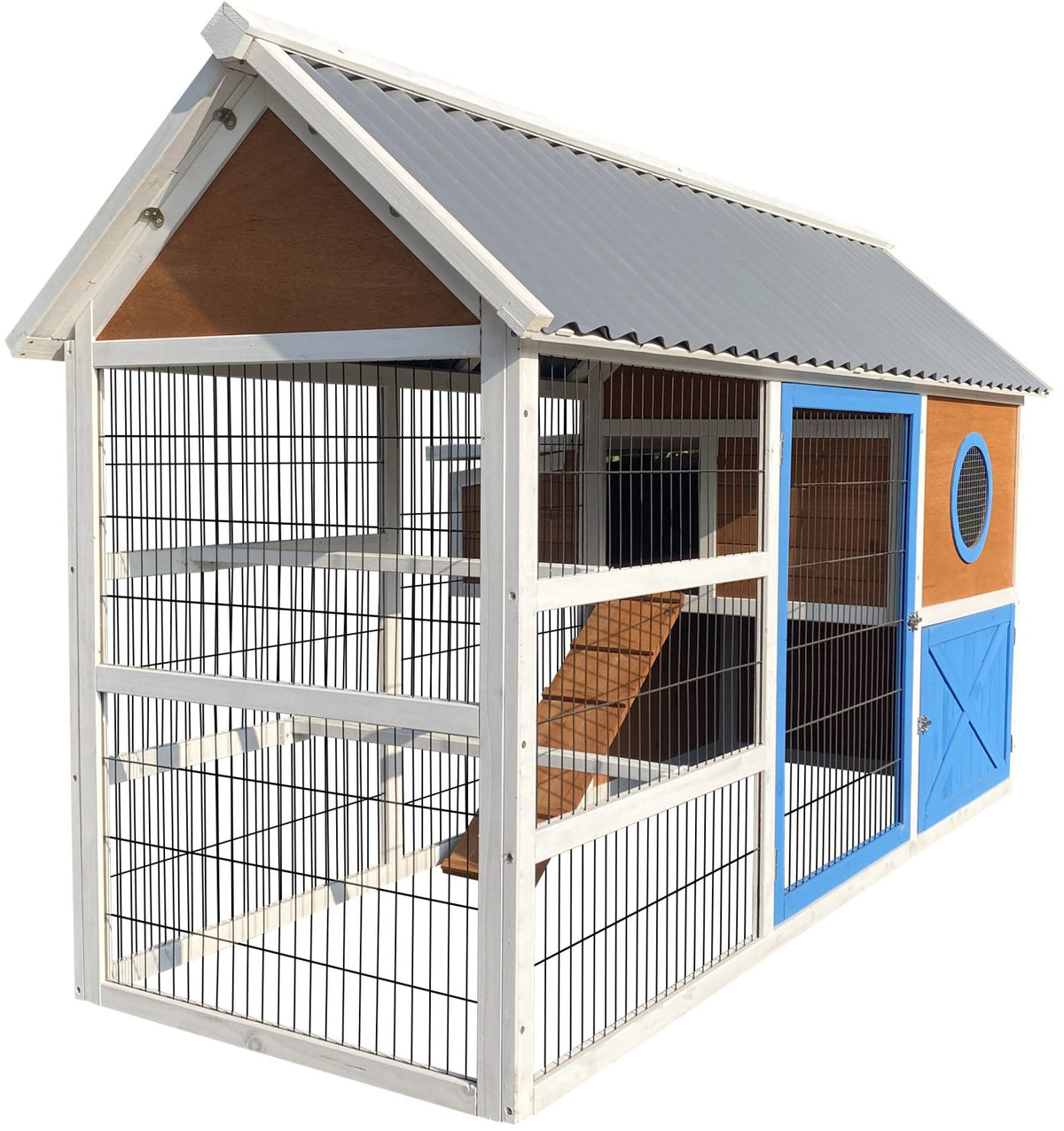 Caseta Aves Modelo Viena Gaun - 200 X 80 X 120 Cm_2