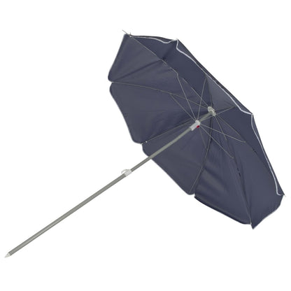 Bo-camp Sombrilla De Jardín Azul 165 Cm_1