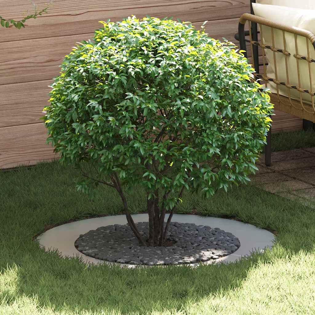 Adecuado Para Anillo De Árbol Plano Plateado Ø60/90 Cm_1